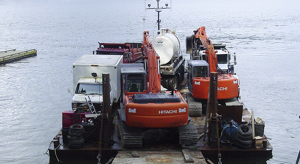 Heavy Equipment Barge